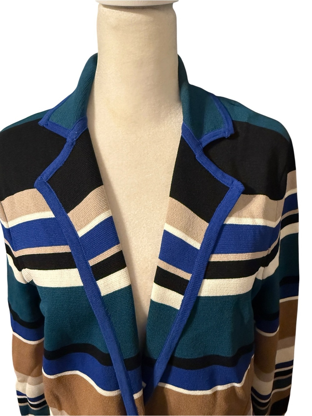 Calvin Klein Professional Interview Office Knit Blazer - Picture 5 of 6